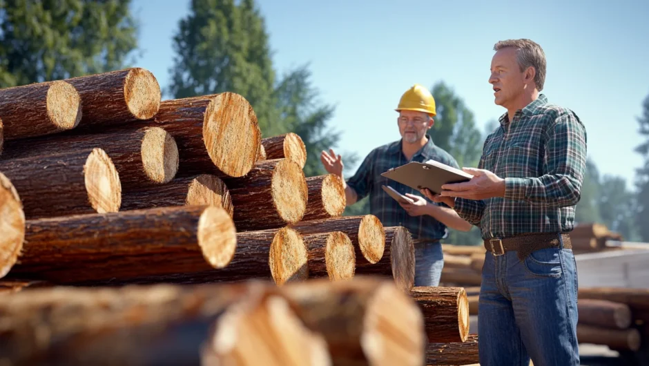 Les astuces pour négocier le prix d’un camion de bois en grume