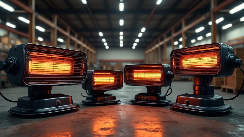 Comparatif des modèles de chauffage soufflant industriel à gaz sur le marché