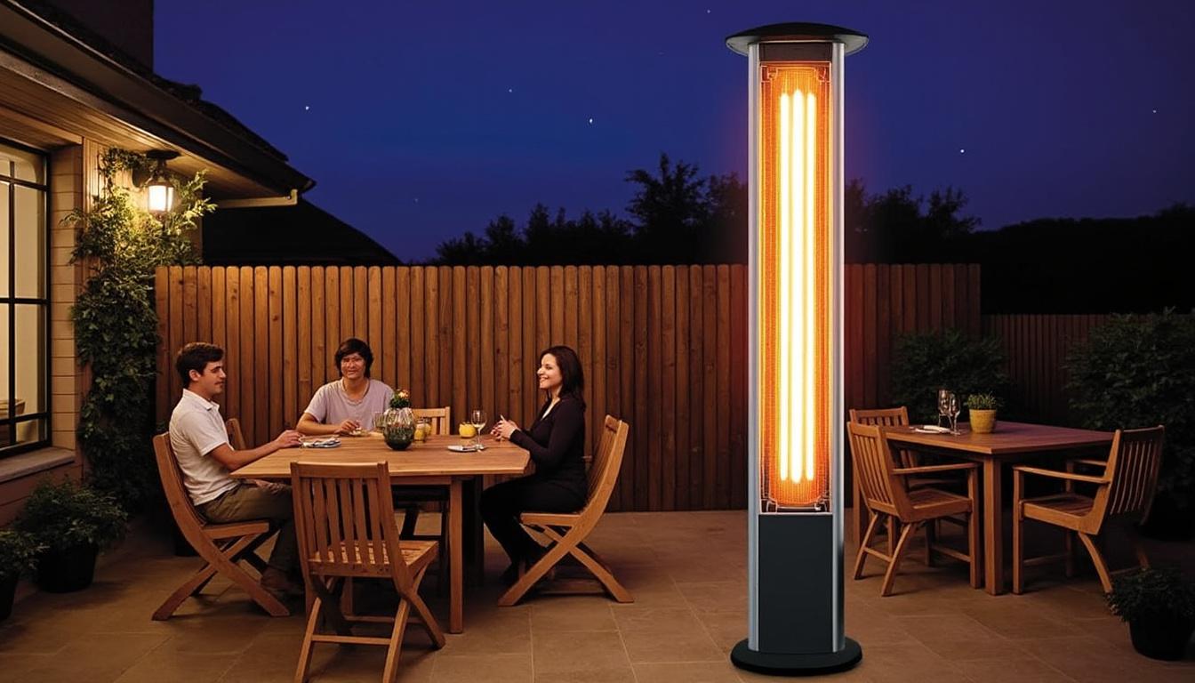 découvrez le tube radiant gaz gts 52, votre allié idéal pour profiter de vos soirées en extérieur même lorsque les températures chutent. avec son design élégant et sa chaleur confortable, transformez vos moments en plein air en véritables instants de plaisir.