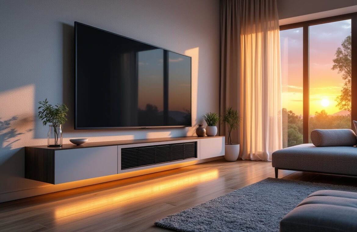 découvrez comment installer un chauffage derrière la télé pour optimiser l'espace de votre salon, tout en assurant chaleur et sécurité. conseils pratiques et astuces déco inclus.