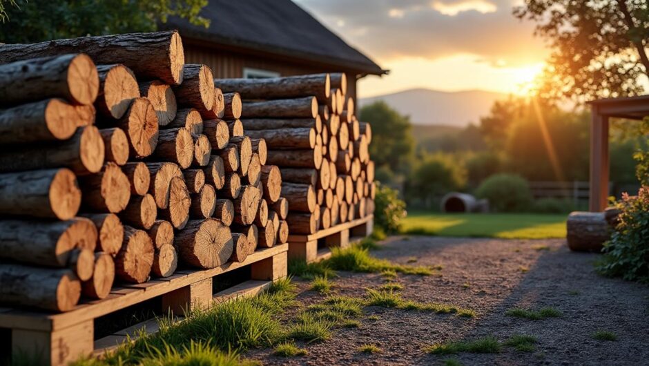Pourquoi choisir du bois de chauffage sur palette Brico Dépôt cette saison ?