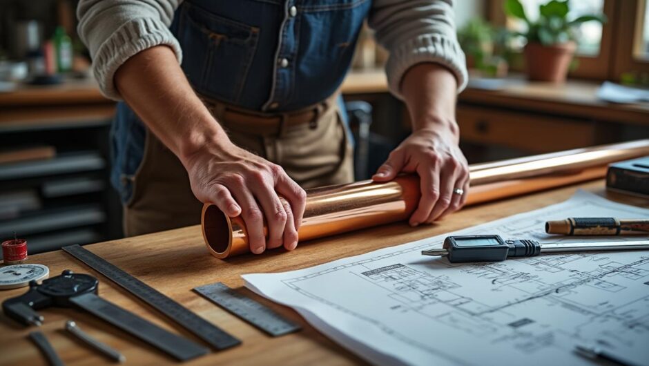 Calcul du diamètre dutuyau en cuivre de chauffage : Guide pratique pour les débutants
