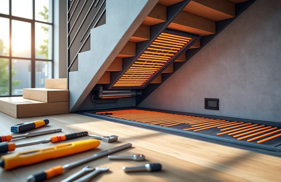 apprenez à installer un chauffage sous un escalier pour maximiser l'espace et améliorer le confort de votre maison grâce à nos conseils pratiques et faciles à suivre.