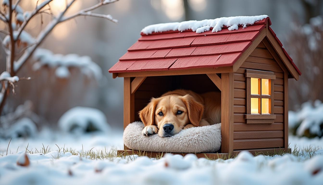 découvrez pourquoi le chauffage solaire pour niche de chien est indispensable en hiver pour assurer confort et protection thermique à votre compagnon.