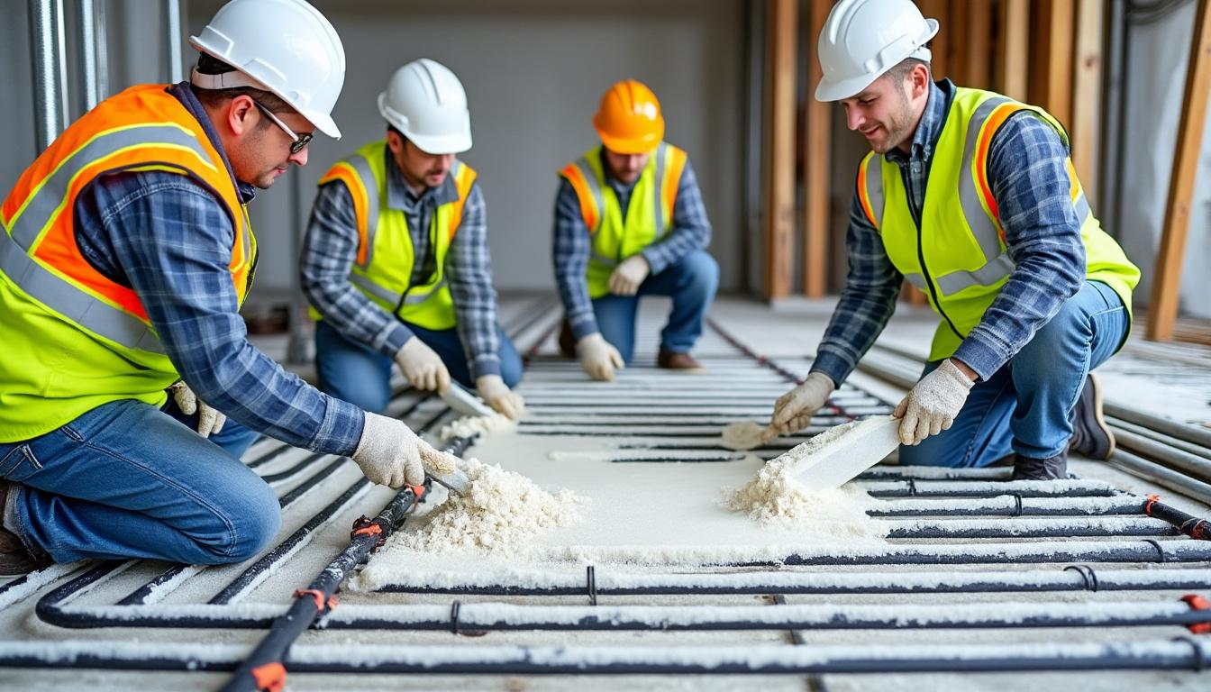découvrez les avantages d'une chape isolante de chauffage au sol pour votre maison : confort optimal, économies d'énergie et meilleure performance thermique.