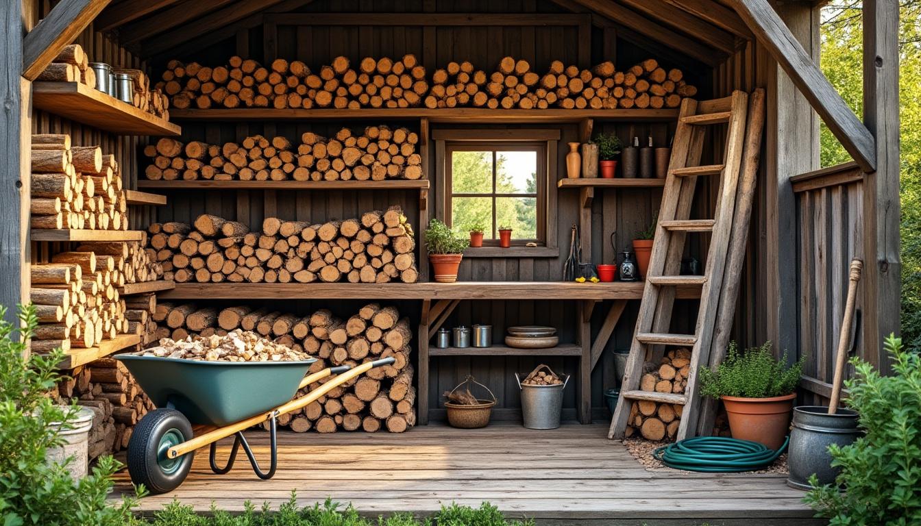 trouvez les meilleurs plans d'abris pour bois de chauffage adaptés à votre jardin. protégez votre bois efficacement tout en ajoutant une touche esthétique à votre espace extérieur.