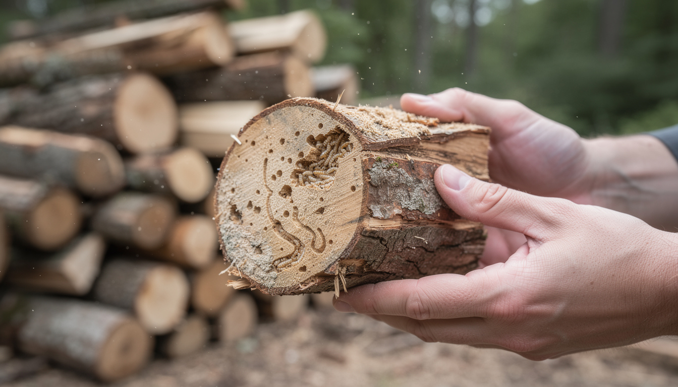 découvrez comment identifier efficacement la présence de termites dans votre bois de chauffage avant son utilisation afin de protéger votre maison et éviter les dégâts.