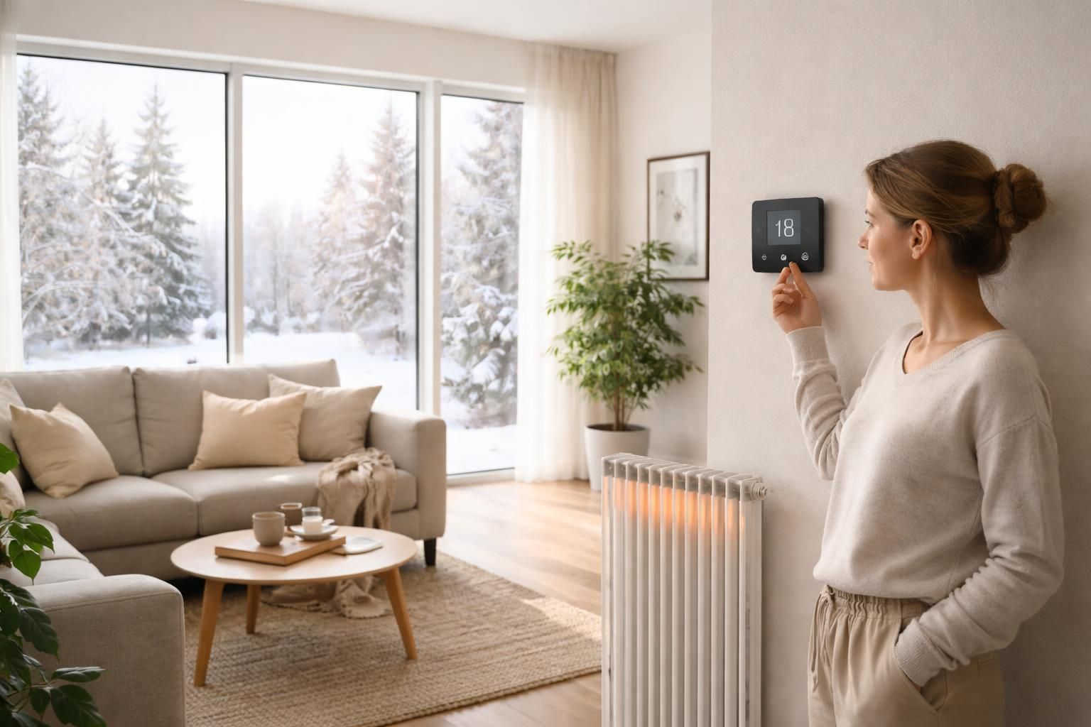 découvrez à quelle température extérieure il est optimal d'allumer le chauffage pour maintenir une température intérieure confortable sans surconsommation d'énergie.