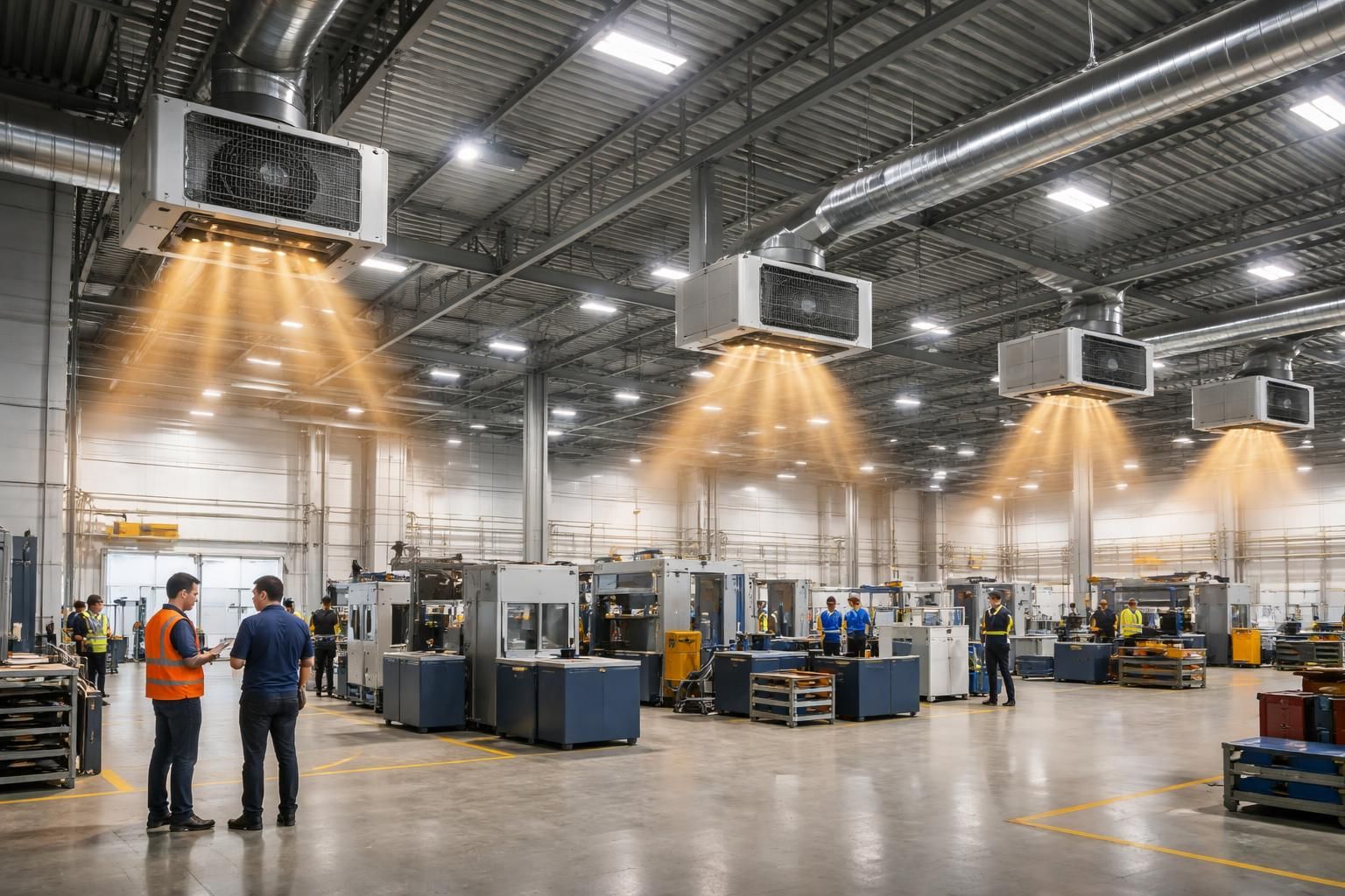 découvrez les avantages du chauffage industriel soufflant pour les grandes surfaces : efficacité, rapidité de chauffe et économie d'énergie.