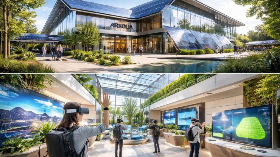 Visite virtuelle du bâtiment solaire Arkolia : explorez ses fonctionnalités innovantes