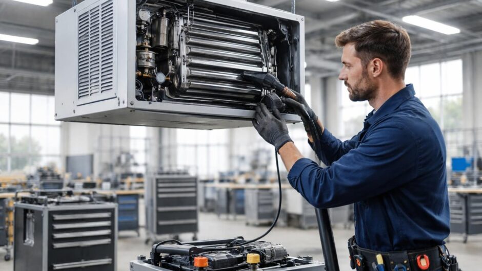 Comment optimiser l&rsquo;efficacité grâce à l&rsquo;entretien d&rsquo;un aérotherme gaz