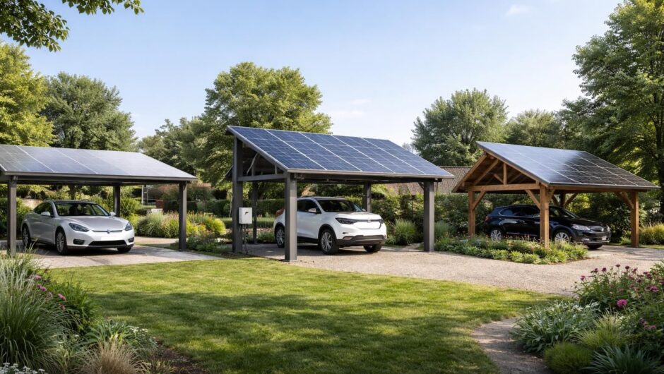 Les différentes options pour installer un carport solaire gratuit sur votre terrain