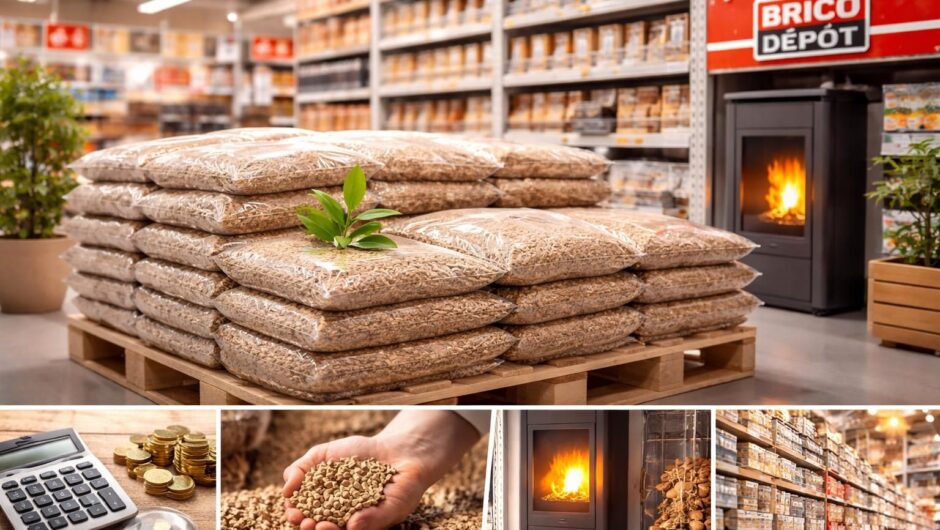 Top 5 des raisons d&rsquo;opter pour des granulés de bois à Brico Dépôt