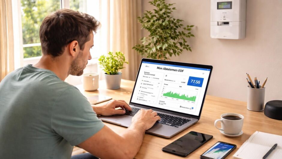 EDF mon compte client : gérer son abonnement